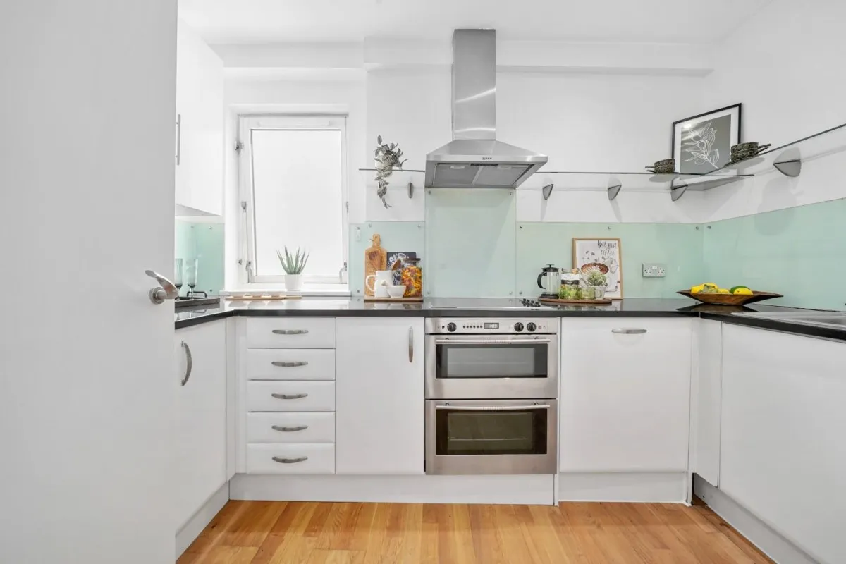 Glassworks studios basing place london e2 kitchen after home staging crystal property staging