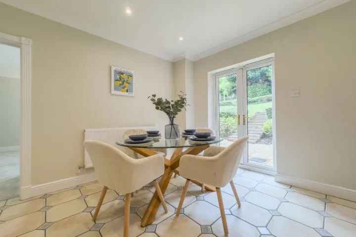Rouse court gerrards cross sl9 kitchen dining after home staging crystal property staging