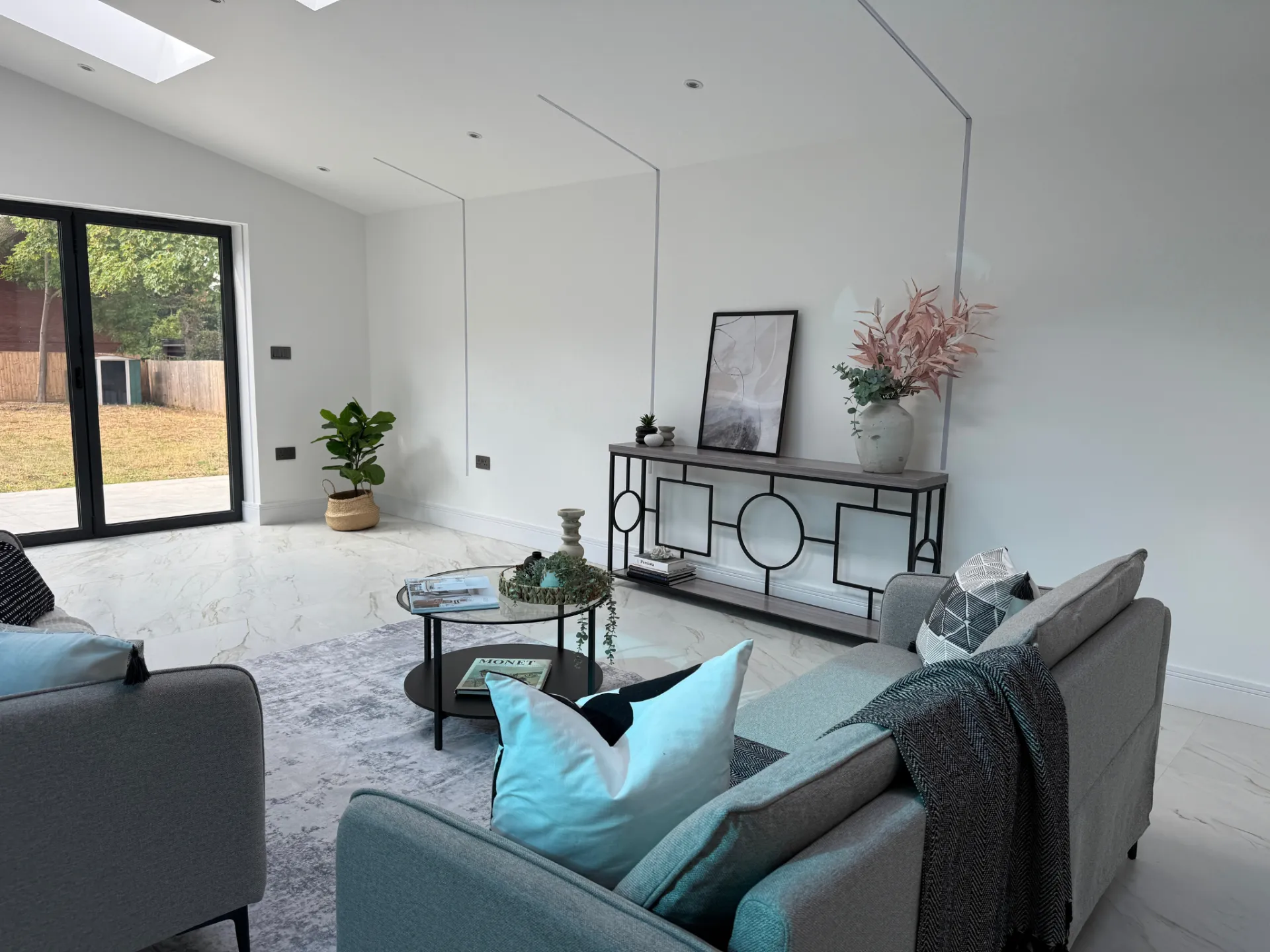 Wembley art propped crystal property staging